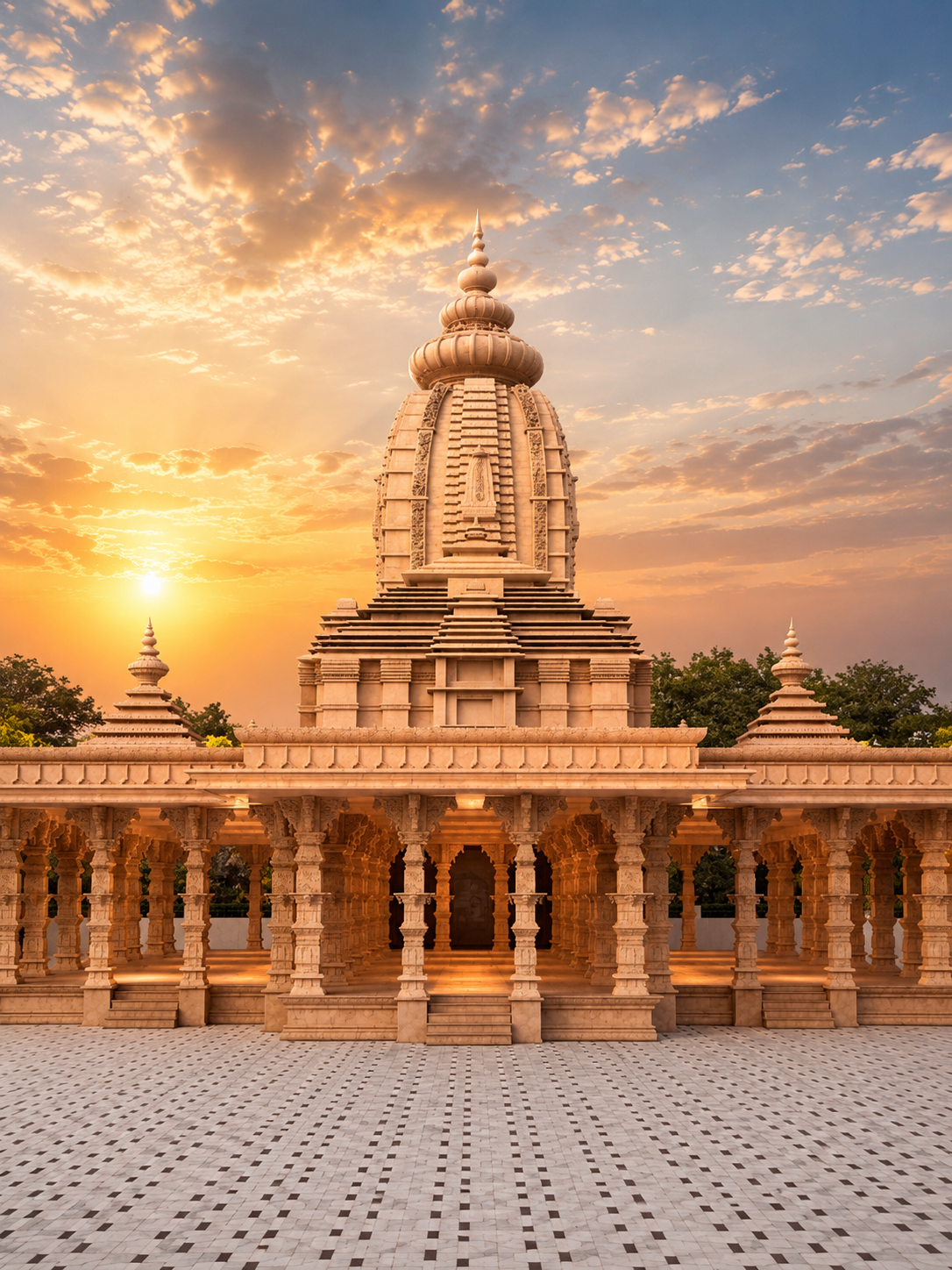 Sacred Temple Architecture - Divine Legacy